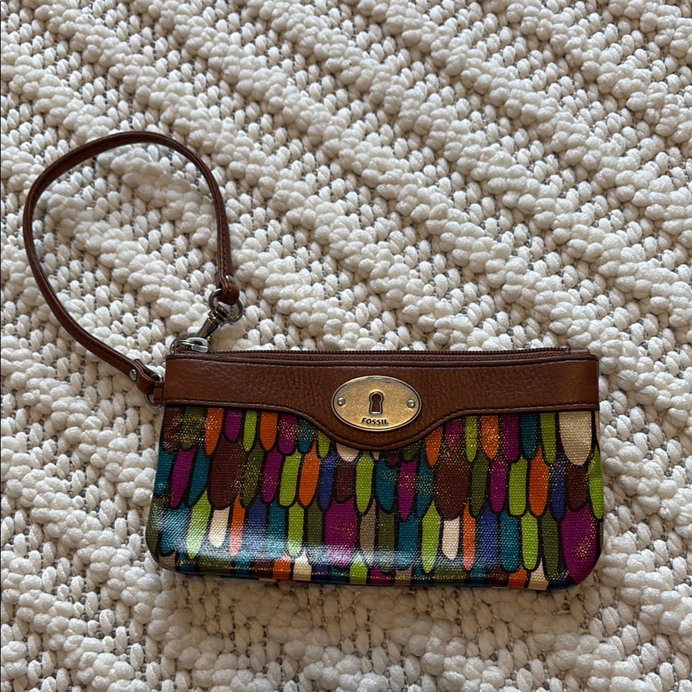 Fossil Multicolor Wristlet
